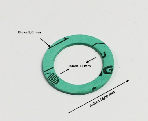 Flachdichtung Klingersil C-4400, 2 mm -4