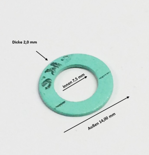 Flachdichtung Klingersil C-4400, 2 mm -5