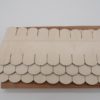 K800_1 Set Holzschindelstreifen Biberschwanz  32 mm - 1