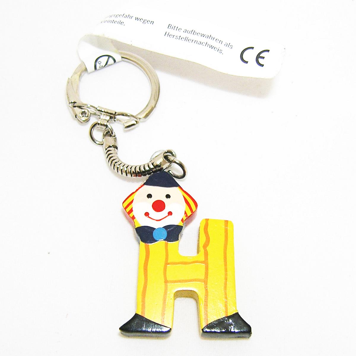 K1600_ 34.010-08 Schlüsselanhänger Buchstabe Clown H