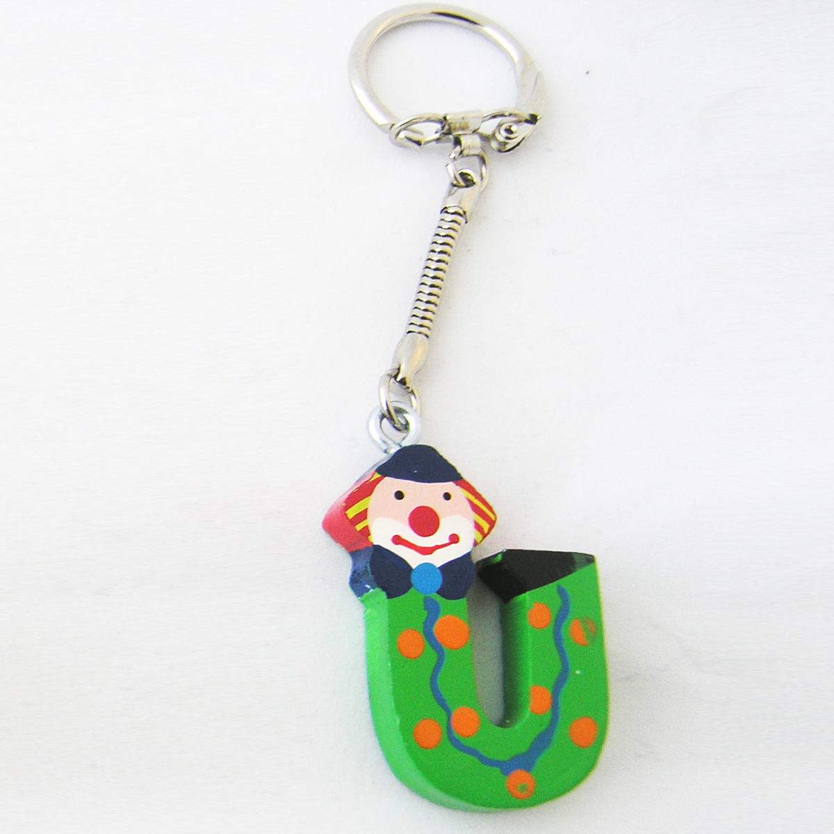 K1600_ 34.010-21 Schlüsselanhänger Buchstabe Clown U