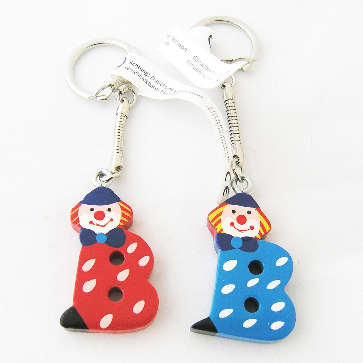 K1600_34.010-02 Schlüsselanhänger Buchstabe Clown B (2)