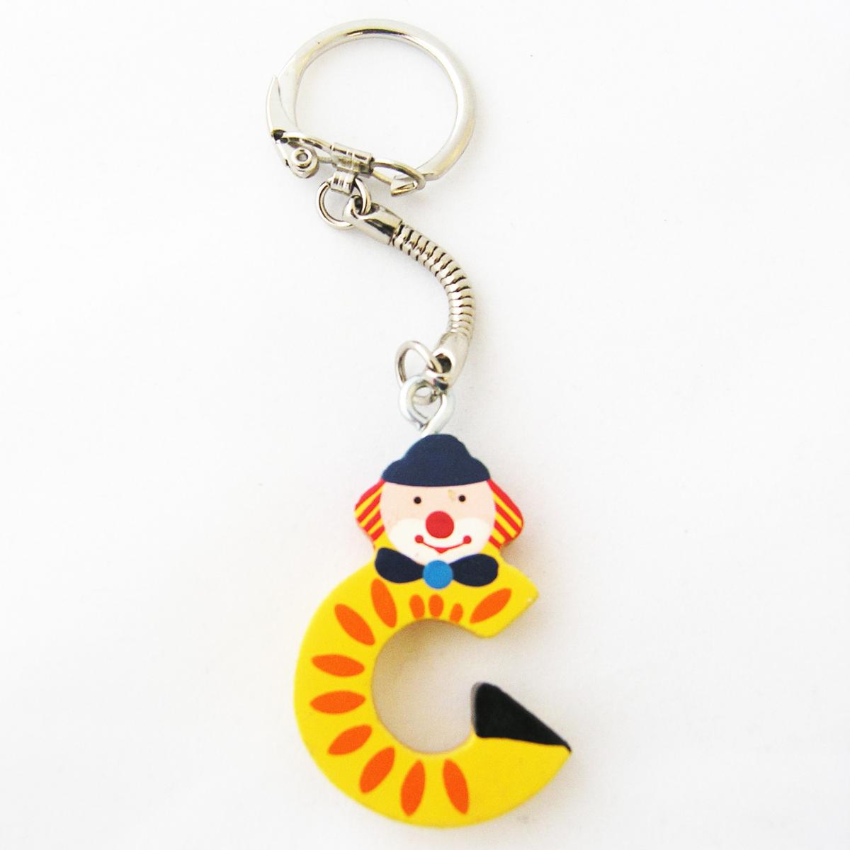 K1600_34.010-03 Schlüsselanhänger Buchstabe Clown C (2)
