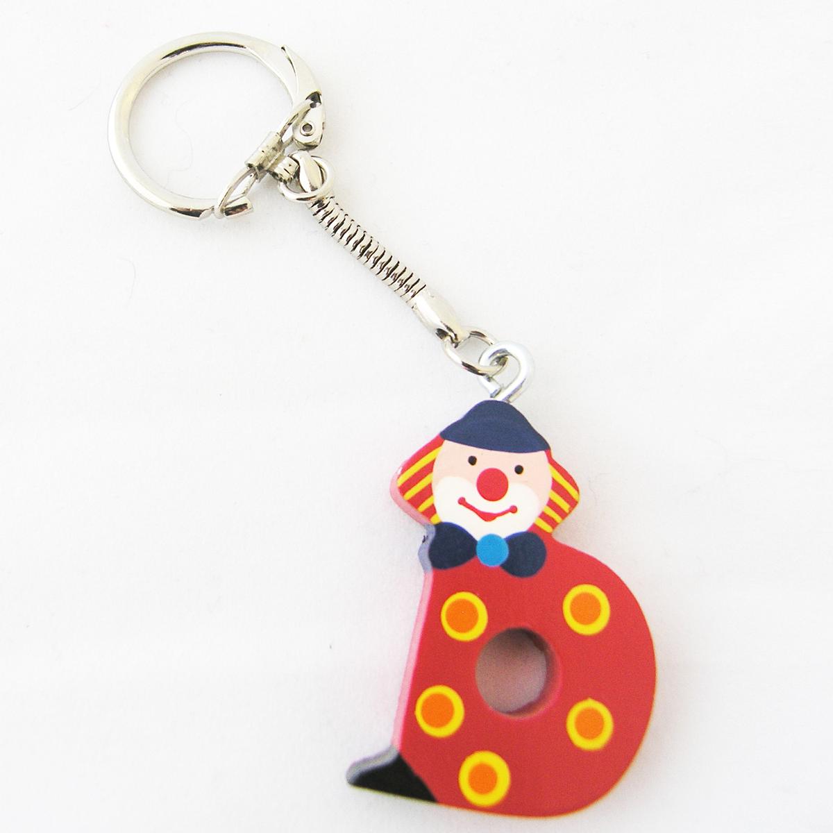 K1600_34.010-04 Schlüsselanhänger Buchstabe Clown D
