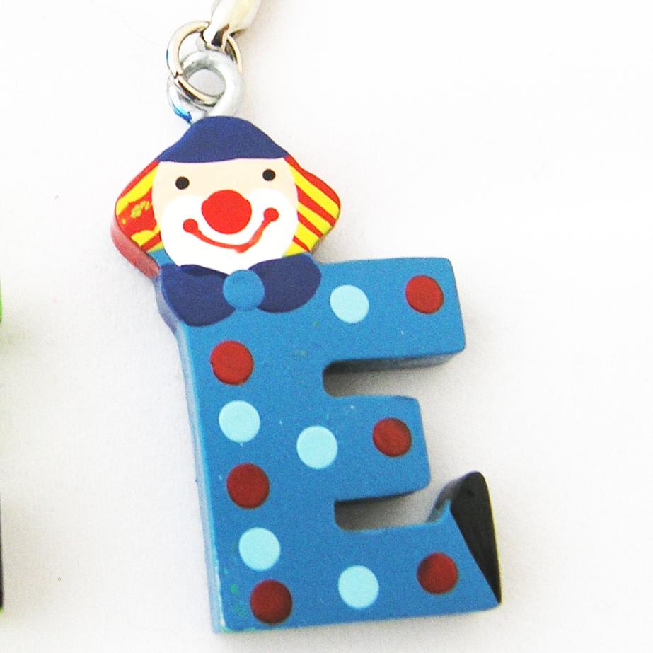 K1600_34.010-05 Schlüsselanhänger Buchstabe Clown E