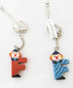 K1600_34.010-06 Schlüsselanhänger Buchstabe ClownF