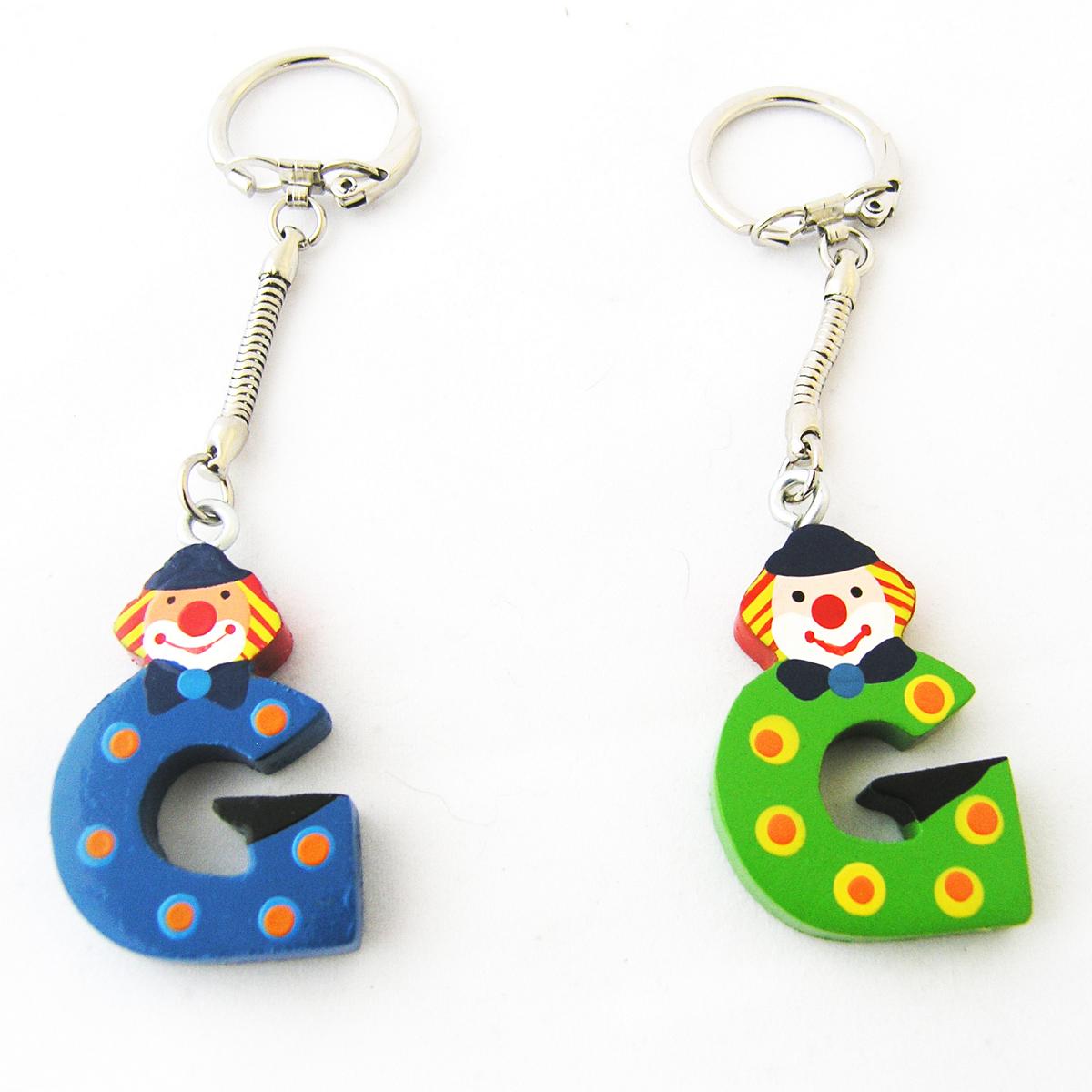 K1600_34.010-07 Schlüsselanhänger Buchstabe Clown G