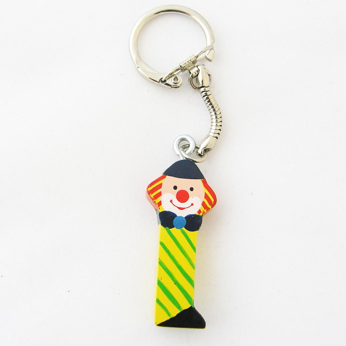 K1600_34.010-08 Schlüsselanhänger Buchstabe Clown I (2)