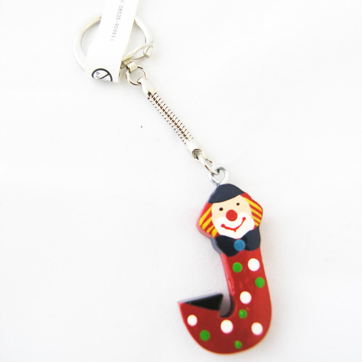 K1600_34.010-10 Schlüsselanhänger Buchstabe Clown J (2)