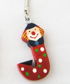 K1600_34.010-10 Schlüsselanhänger Buchstabe Clown J