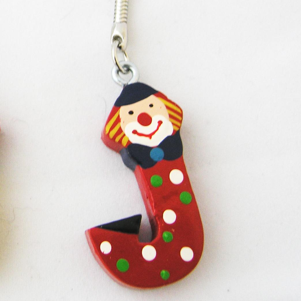 K1600_34.010-10 Schlüsselanhänger Buchstabe Clown J