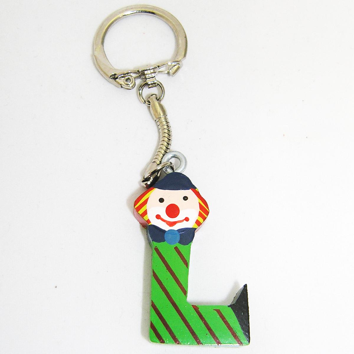 K1600_34.010-12 Schlüsselanhänger Buchstabe Clown