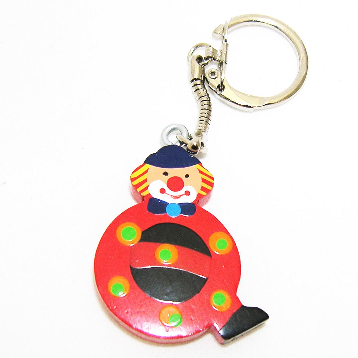 K1600_34.010-17 Schlüsselanhänger Buchstabe Clown Q