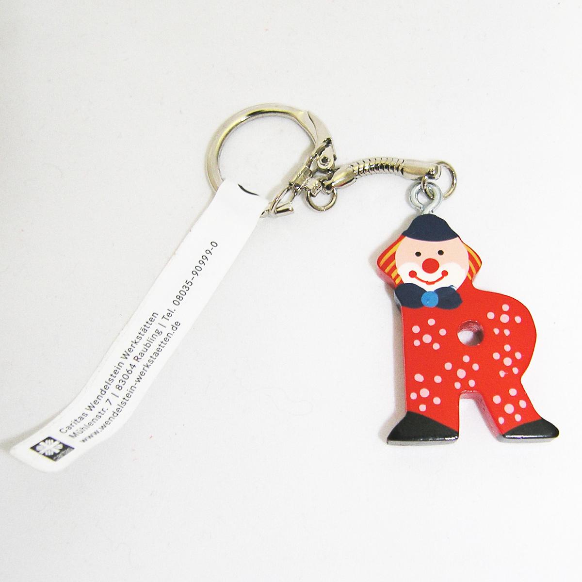 K1600_34.010-18 Schlüsselanhänger Buchstabe Clown R (3)