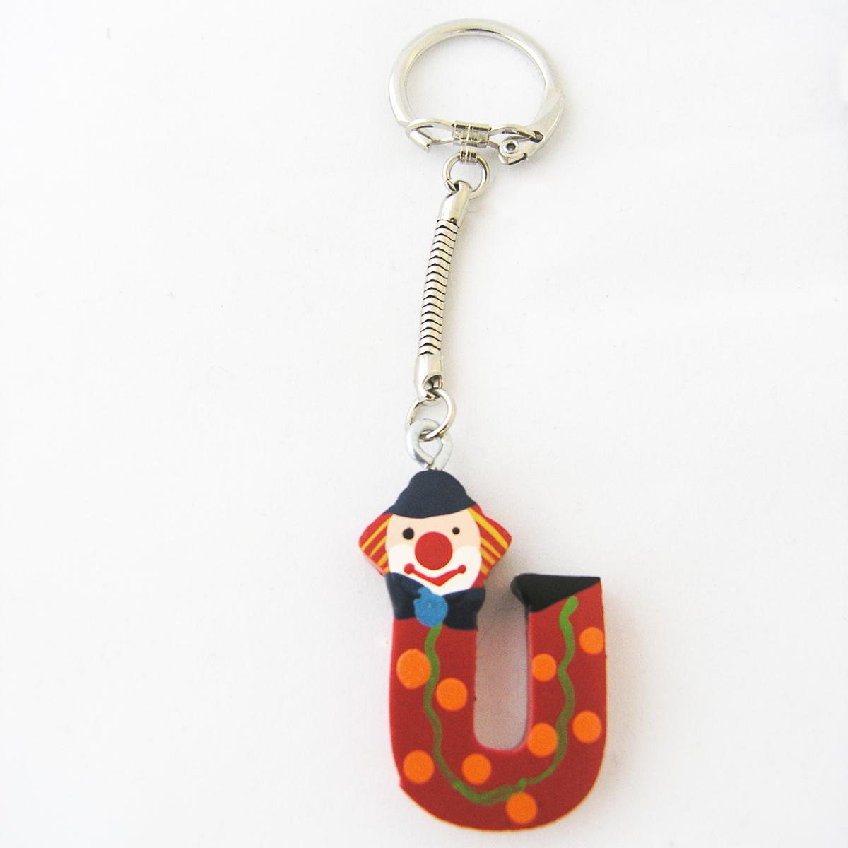 K1600_34.010-21 Schlüsselanhänger Buchstabe Clown U (3)