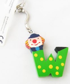 K1600_34.010-22 Schlüsselanhänger Buchstabe Clown W