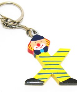 K1600_34.010-24 Schlüsselanhänger Buchstabe Clown X