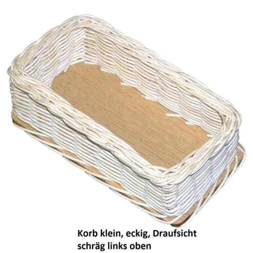 21.039 Korb, klein,eckig - 2