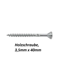 300 Stück Holzschrauben - 1