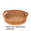 Tablett rund - 1