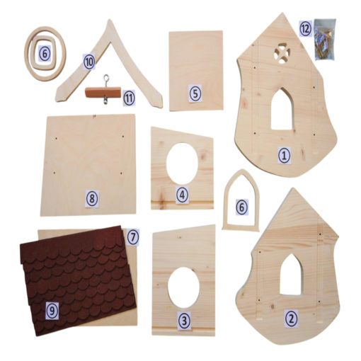 Vogelhaus Liselle Bausatz - 3-Ph