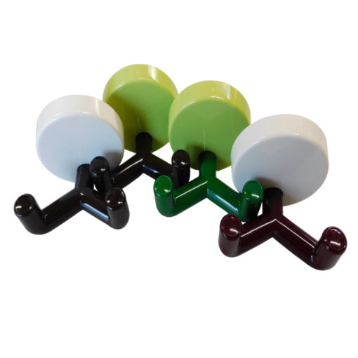 Wandhaken, 2-fach farblich bunt  (2)