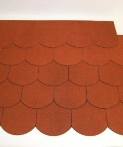 23.419-02 SET Dachschindeln Biberschwanz (100 mm) rot