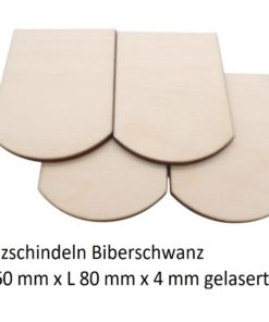 Holzschindeln Biberschwanz  B 60 (1)