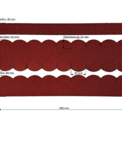 Biberschwanz33-30Rot