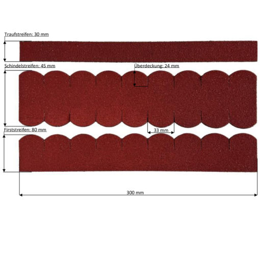 Biberschwanz33-30Rot