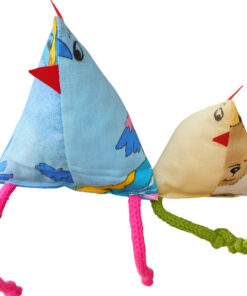 2 Stück Verrücktes Dekohuhn, hän.jpg2