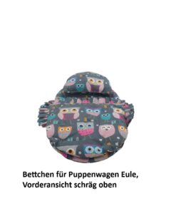 22.012-08 Bettchen für Puppenwagen Eule - 1