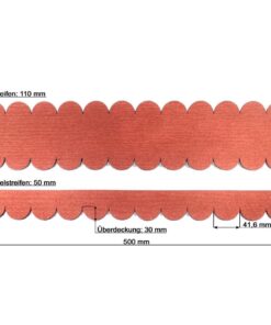 Dachschindeln Rund (41 mm) - Fir