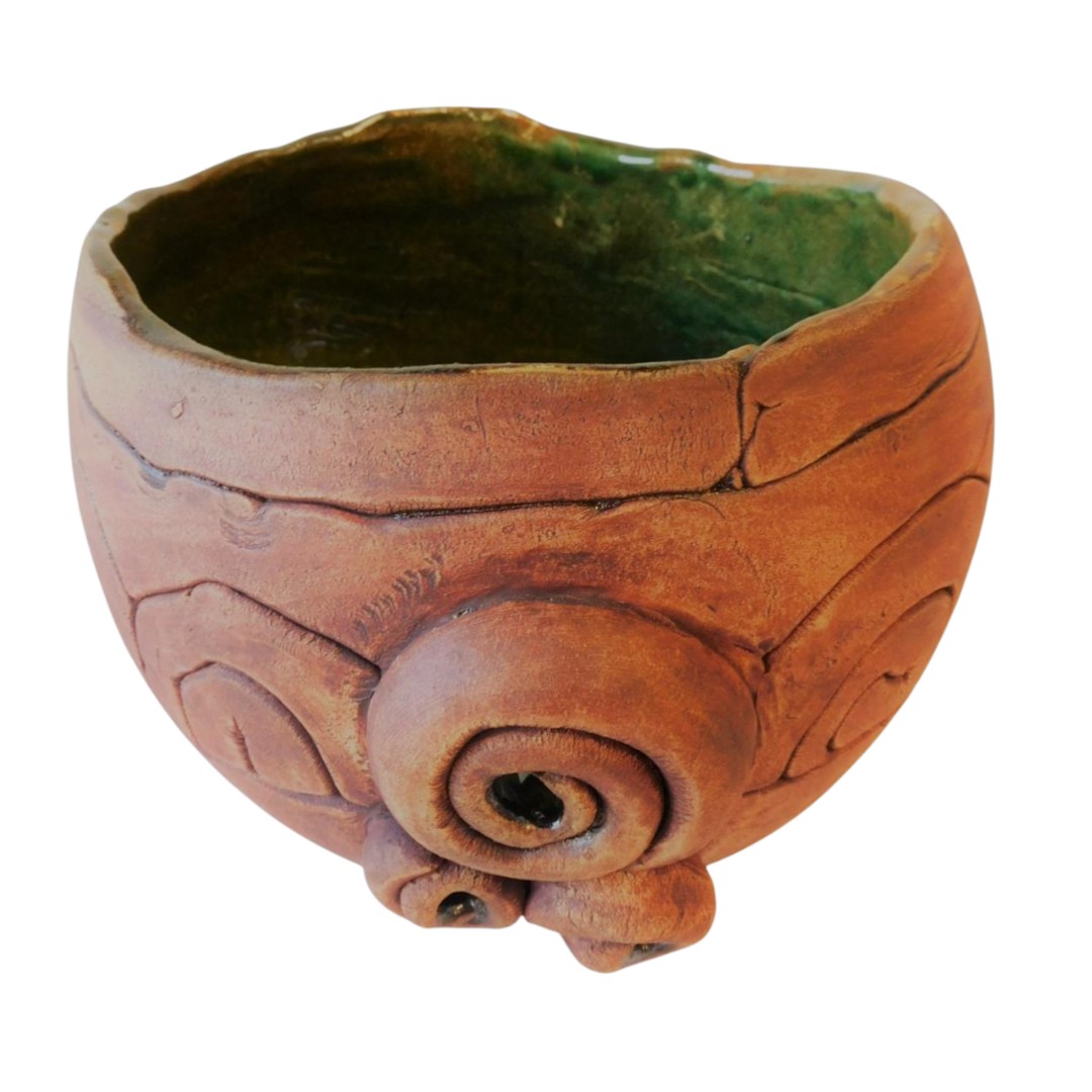 Garnschale, Wollknäulhalter Schnecke - 1