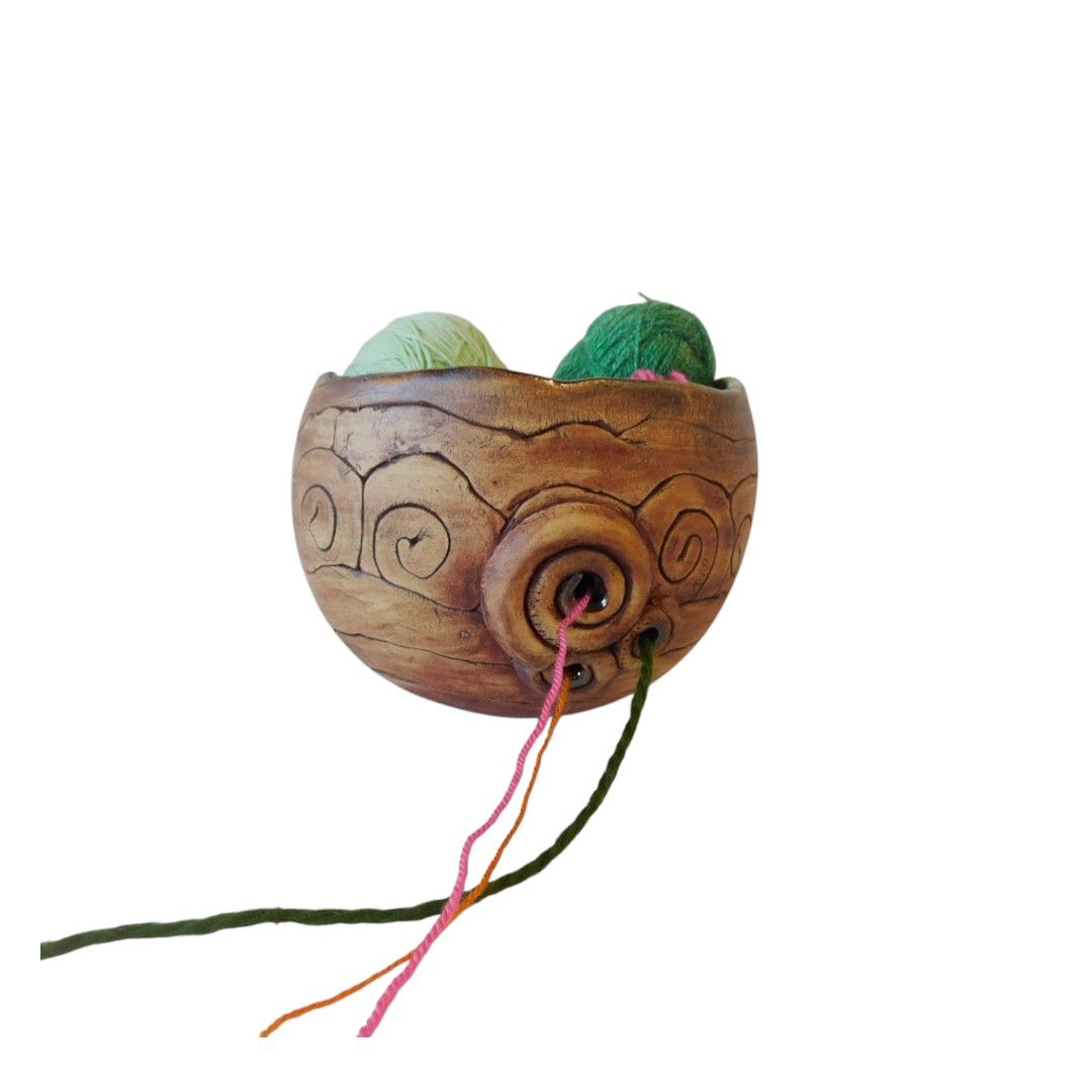 Garnschale, Wollknäulhalter Schnecke - 6