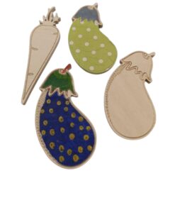 Holzfiguren Herbst 6-teilig - 5