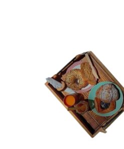 Rustikales Holztablett - 3