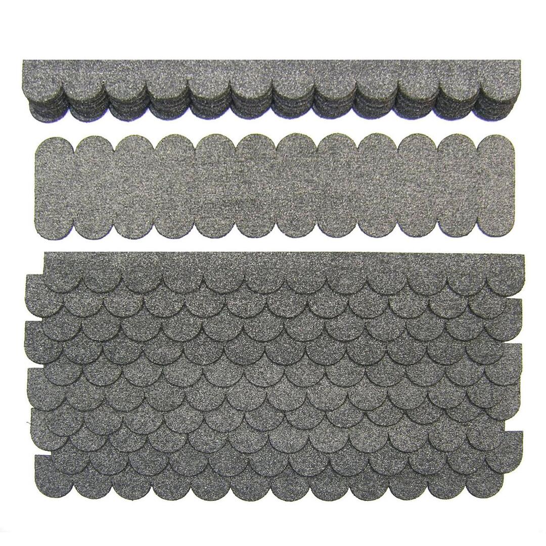 SET Dachschindeln Rund (41 mm) - (2)