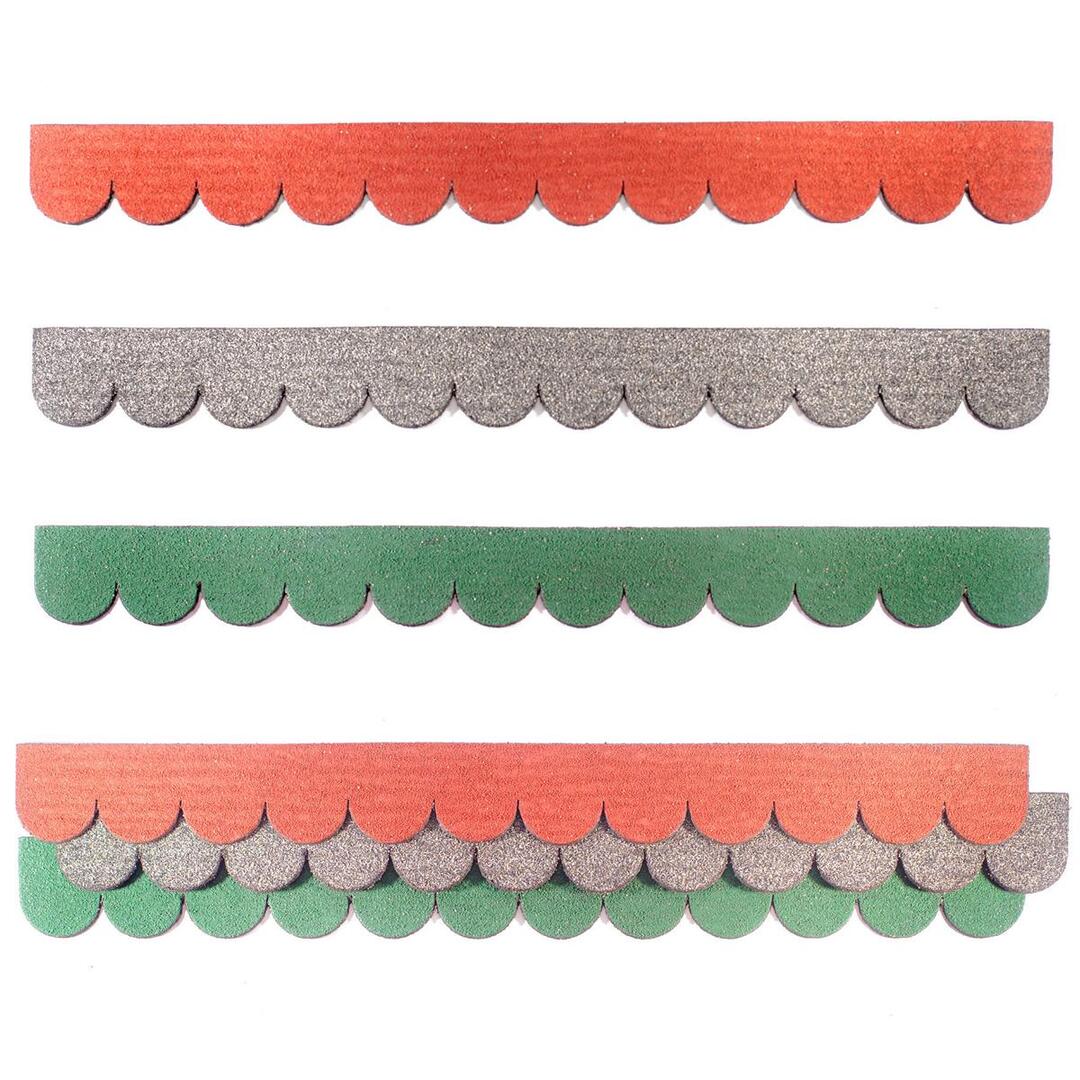 SET Dachschindeln Rund (41 mm) -