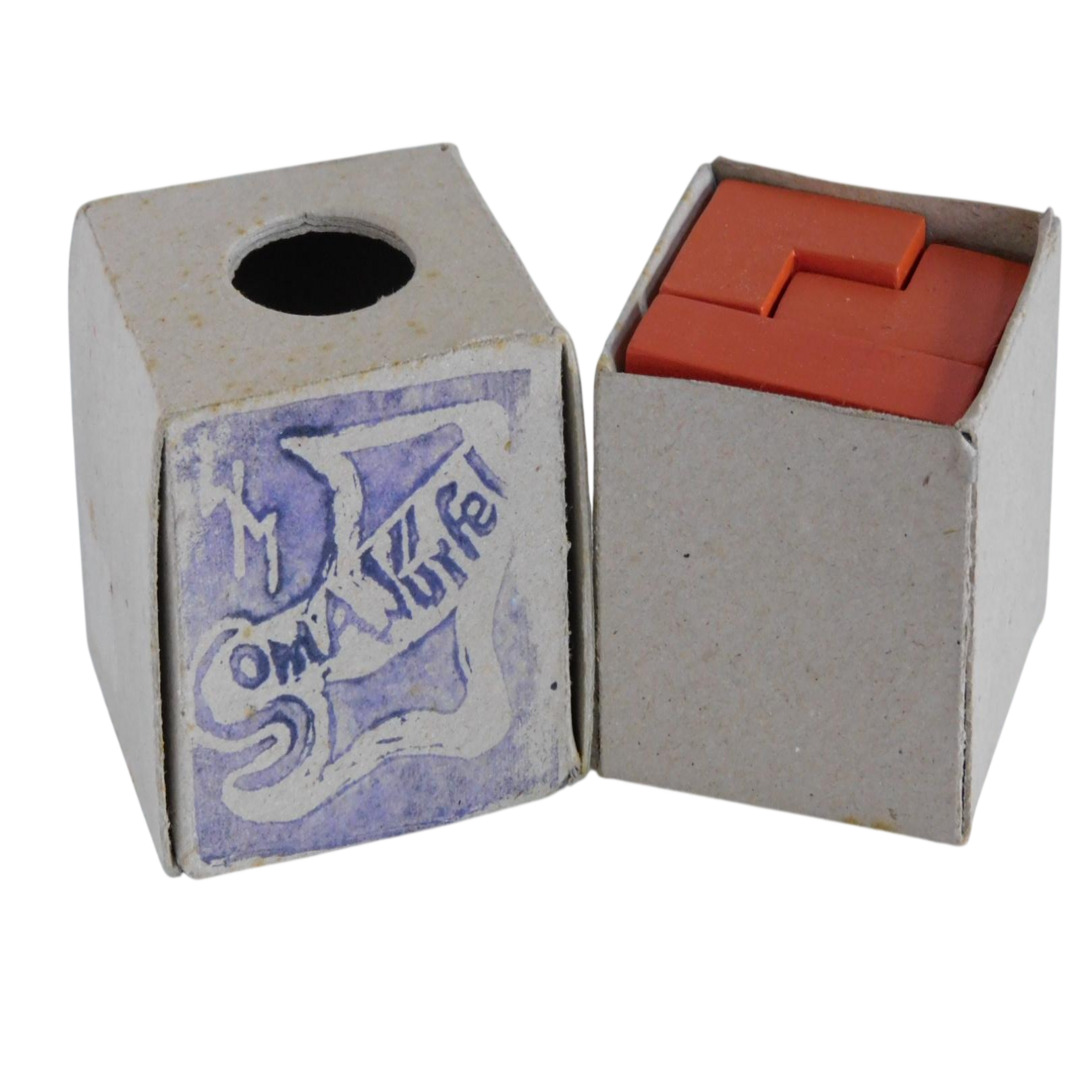 Somawürfel, 3D-Puzzle orange - 5