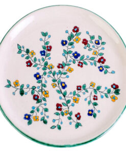 Teller 19,50 cm Blumenranke - 1-