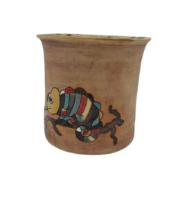 Übertopf bemalt Dschungel - 4