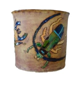 Übertopf bemalt Käfer - 2