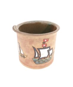 Übertopf bemalt Maritim - 3