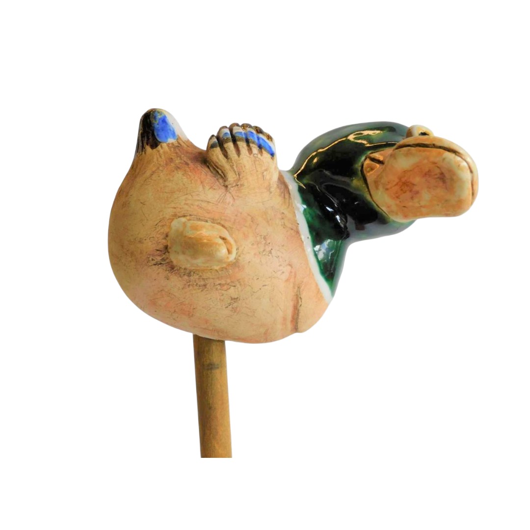 Stockfigur Ente - 2