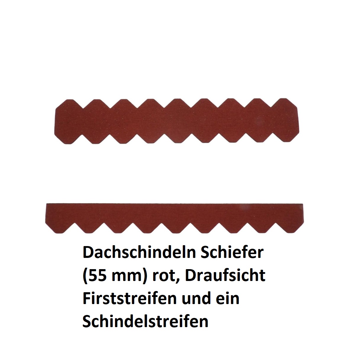 23.425-05 Dachschindeln Schiefer rot - 3