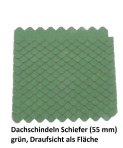 23.425-08 Dachschindeln Schiefer grün - 4