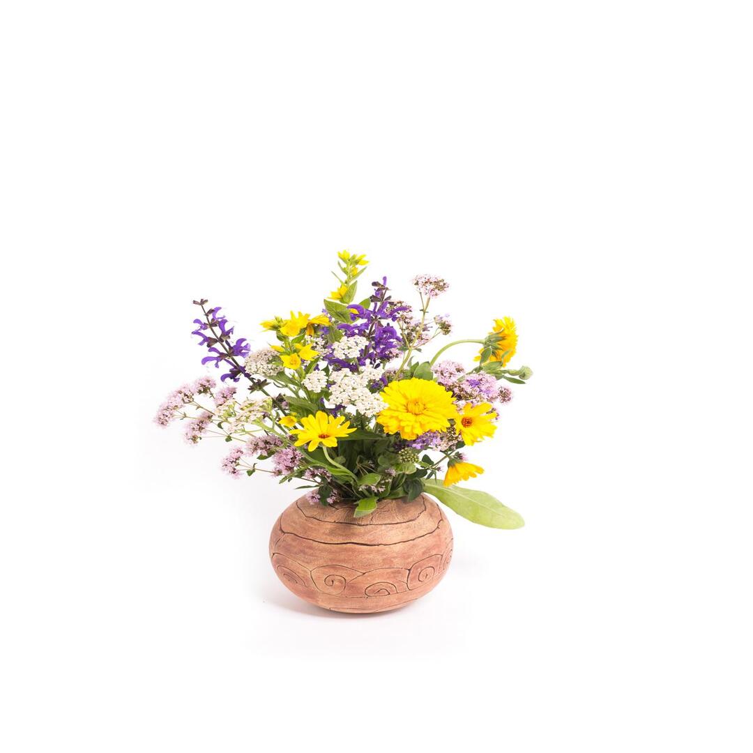 Vase Blumenkugel Schnecke (13,00 (4)